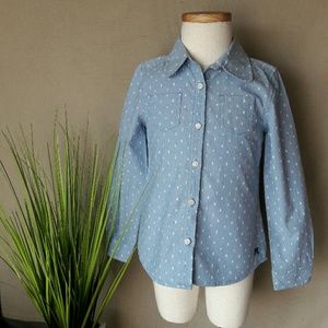Gymboree Chambray Dot Shirt